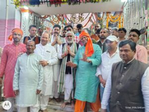 महाशिवरात्रि पर पकड़ा में गूंजा ‘हर-हर महादेव’: बाबा पकड़ेश्वर महादेव व संकट मोचन मंदिर की भव्य प्राण प्रतिष्ठा संपन्न