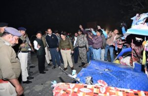 NH-31 हादसा: 4 की मौत, 6 घायल — डीएम डॉ. नवल किशोर चौधरी व एसपी प्रेरणा कुमार पहुंचे मौके पर