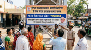 ईरान-इजराइल तनाव के बीच बिहार सरकार का बड़ा कदम, प्रवासी बिहारियों के लिए 24×7 हेल्पलाइन नंबर 7217788114 जारी एक फोटो बनाए