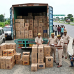 एनएच-27 पर 548 कार्टन विदेशी शराब जब्त, दो तस्कर गिरफ्तार; सुपौल पुलिस की बड़ी कार्रवाई