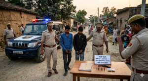 सहरसा में पुलिस की बड़ी कार्रवाई: देसी कट्टा व कारतूस के साथ 2 आरोपी गिरफ्तार, वारदात की साजिश नाकाम