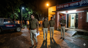 सहरसा में बड़ी कार्रवाई: कनरिया थाना के पुलिस पदाधिकारी समेत तीन कर्मी निलंबित