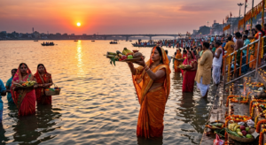 पटना समेत बिहार में चैती छठ पूजा का तीसरा दिन, ढलते सूर्य को अर्घ्य देने का खास महत्व