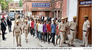 सहरसा पुलिस की बड़ी कार्रवाई: 14 वारंटी गिरफ्तार, कोर्ट में पेश