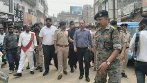 सीएम नीतीश कुमार के सहरसा दौरे को लेकर तैयारियां तेज, डीएम दीपेश कुमार ने किया स्टेडियम और डीबी रोड का निरीक्षण