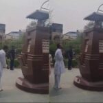 राजनीति में एंट्री के बाद एक्टिव मोड में निशांत कुमार, मां की प्रतिमा पर माल्यार्पण कर लिया आशीर्वाद