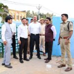 मुख्यमंत्री के प्रस्तावित कार्यक्रम को लेकर बैजानी सभास्थल का निरीक्षण, सुरक्षा व्यवस्था का लिया गया जायजा