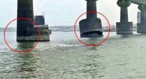 भागलपुर के विक्रमशिला सेतु पर संकट या अफवाह? तीन पिलरों की प्रोटेक्शन वॉल क्षतिग्रस्त, विभाग ने बताया सुरक्षित