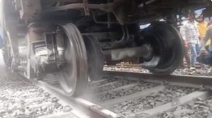 गया में जनशताब्दी एक्सप्रेस के पहिए से निकली चिंगारी, आधे घंटे रुकी ट्रेन—टली बड़ी दुर्घटना