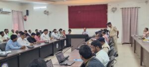 सहरसा जिलाधिकारी ने निर्माणाधीन राष्ट्रीय राजमार्ग की प्रगति समीक्षा बैठक की अध्यक्षता की