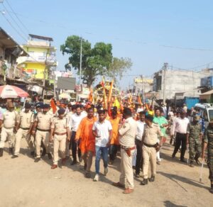 रामनवमी को लेकर सहरसा पुलिस अलर्ट, चप्पे-चप्पे पर सुरक्षा के कड़े इंतजाम