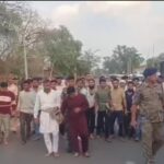 रामनवमी उपद्रवियों पर सख्त कार्रवाई, 18 गिरफ्तार — पुलिस ने सड़कों पर कराया पैदल परेड