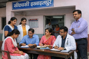इस्माइलपुर सीएचसी में महिला कर्मी के आरोप की जांच, टीम ने दर्ज किए बयान