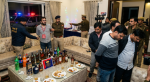 बक्सर में हाई-प्रोफाइल शराब पार्टी का भंडाफोड़, बिजली विभाग का इंजीनियर समेत 6 गिरफ्तार