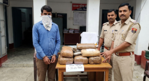 सहरसा में बड़ी कार्रवाई: 31.25 किलो गांजा के साथ एक आरोपी गिरफ्तार