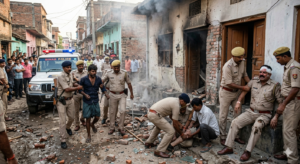 बेगूसराय में छापेमारी के दौरान जोरदार धमाका, दरोगा समेत 5 पुलिसकर्मी घायल; मुख्य आरोपी गिरफ्तार