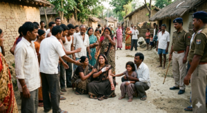 कटिहार में रास्ते के विवाद ने लिया हिंसक रूप, फायरिंग में महिला और बच्ची घायल