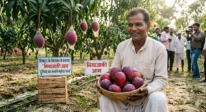 शिवहर के किसान ने उगाया ‘मियाजाकी आम’, महंगे फल से बनी नई पहचान