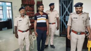 सहरसा पुलिस की बड़ी कामयाबी: ₹25 हजार का इनामी अपराधी संजय सादा गिरफ्तार, हथियार और कारतूस बरामद