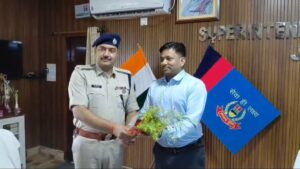 जामताड़ा को मिला नया एसपी, शंभू कुमार सिंह ने संभाला पदभार