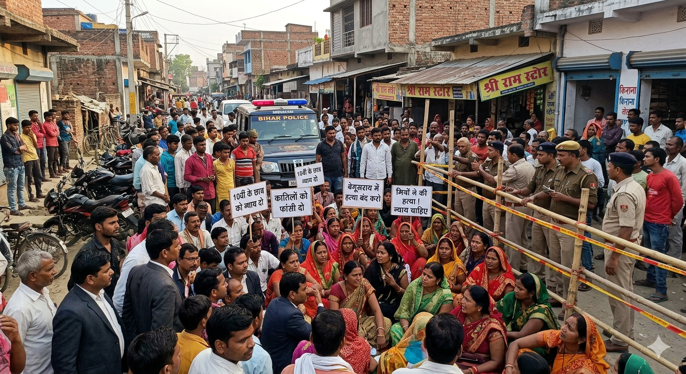 बेगूसराय में 10वीं पास छात्र की दोस्तों ने की हत्या, स्कॉलरशिप फॉर्म के बहाने बुलाकर उतारा मौत के घाट