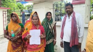 सहरसा में बहू पर अवैध जमीन बिक्री का आरोप, 80 वर्षीय महिला ने लगाई गुहार