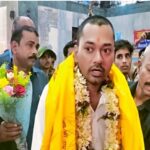 Nishant Kumar ने स्वास्थ्य मंत्री बनते ही मंदिरों में टेका माथा, बेहतर स्वास्थ्य व्यवस्था की कामना
