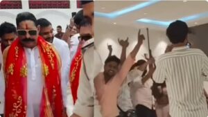 गोपालगंज में अनंत सिंह के कार्यक्रम में हथियार लहराने का वीडियो वायरल, पुलिस जांच में जुटी