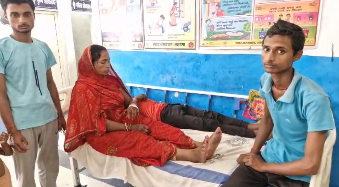 सहरसा में जमीन विवाद ने लिया खूनी रूप, युवक पर कुदाल से जानलेवा हमला… पत्नी और बच्चों की भी बेरहमी से पिटाई