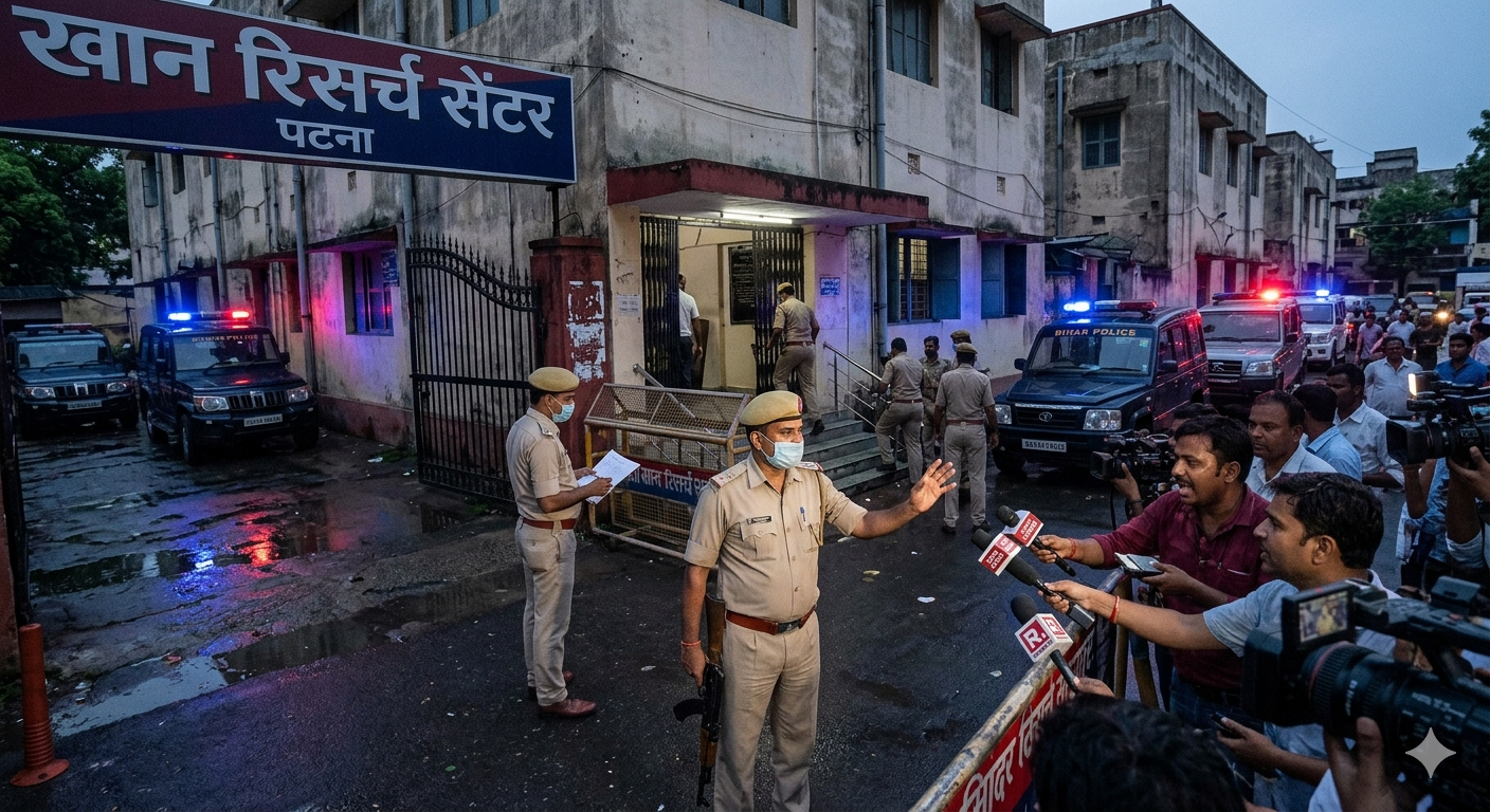 पटना फायरिंग कांड में खान सर की बढ़ीं मुश्किलें, पुलिस की छापेमारी जारी; सरेंडर को लेकर अटकलें तेज