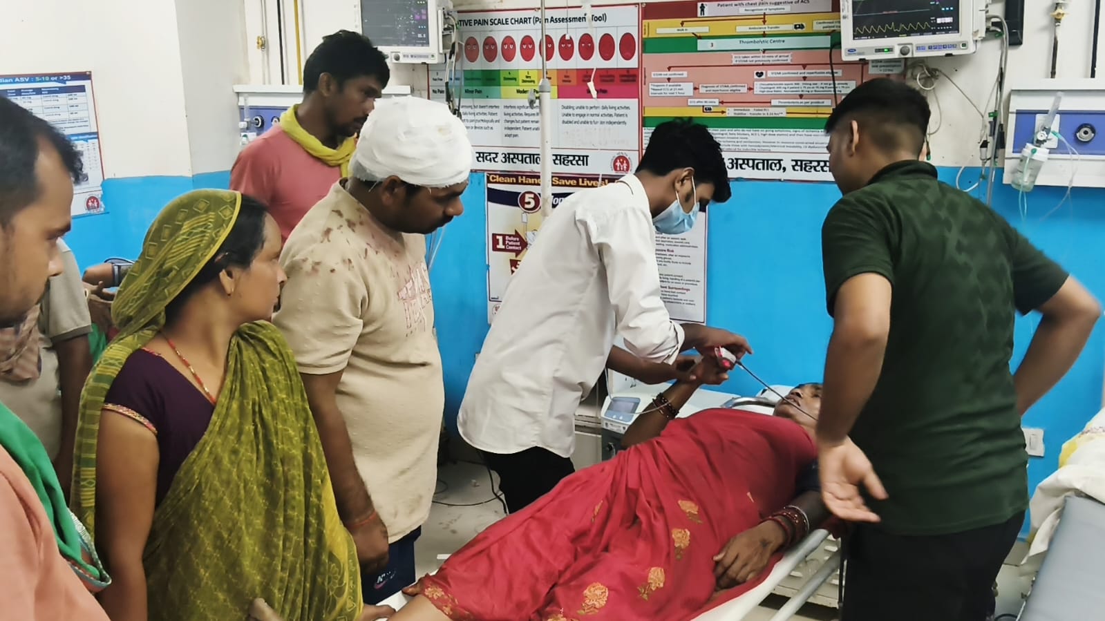 जमीन विवाद में खूनी संघर्ष: महिला समेत 8 घायल, दो की हालत गंभीर; पीएमसीएच रेफर