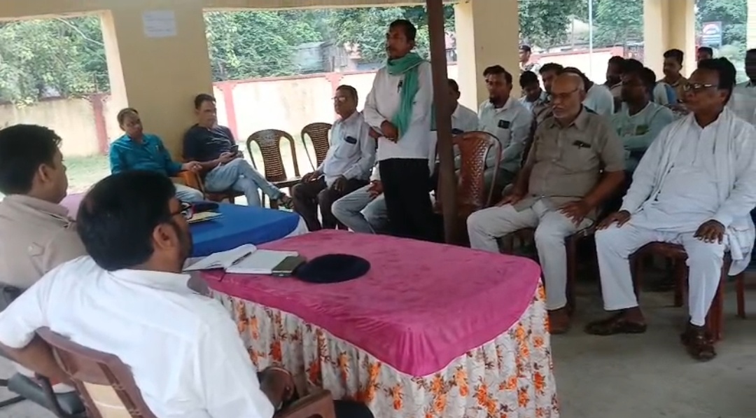 मोहर्रम को लेकर नाला थाना में शांति समिति की बैठक, भाईचारे और सौहार्द के साथ पर्व मनाने की अपील