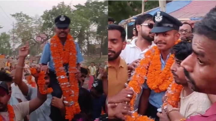 14वें और अंतिम प्रयास में मिली उड़ान: दर्जी मां और वीडियो ग्राफर पिता के बेटे दिव्यराज बने वायुसेना के फ्लाइंग ऑफिसर