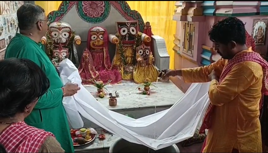 धनसार जगन्नाथ मंदिर में स्नान यात्रा संपन्न, 15 दिनों के अज्ञातवास में जाएंगे भगवान जगन्नाथ, 16 जुलाई को निकलेगी रथ यात्रा