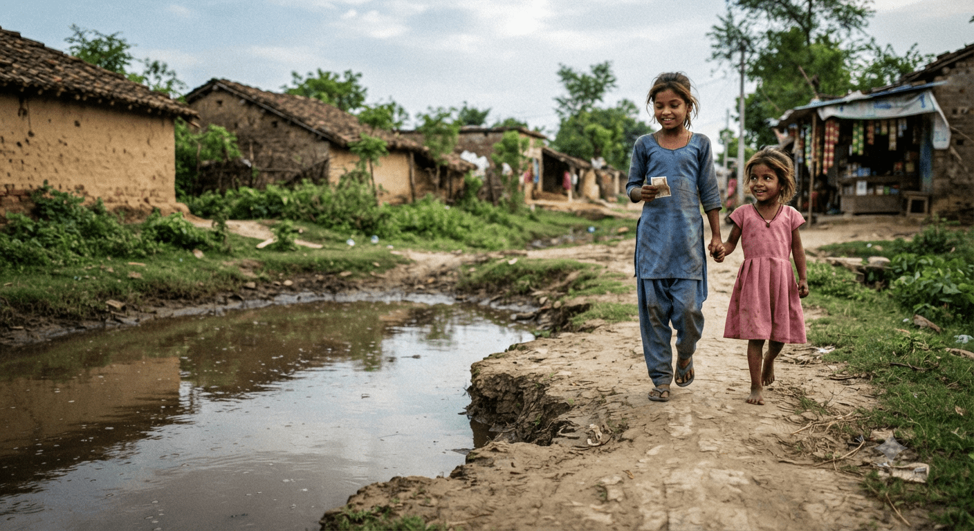 सहरसा में दर्दनाक हादसा: बिस्कुट खरीदने निकलीं दो मासूम सगी बहनों की गड्ढे में डूबकर गई जान