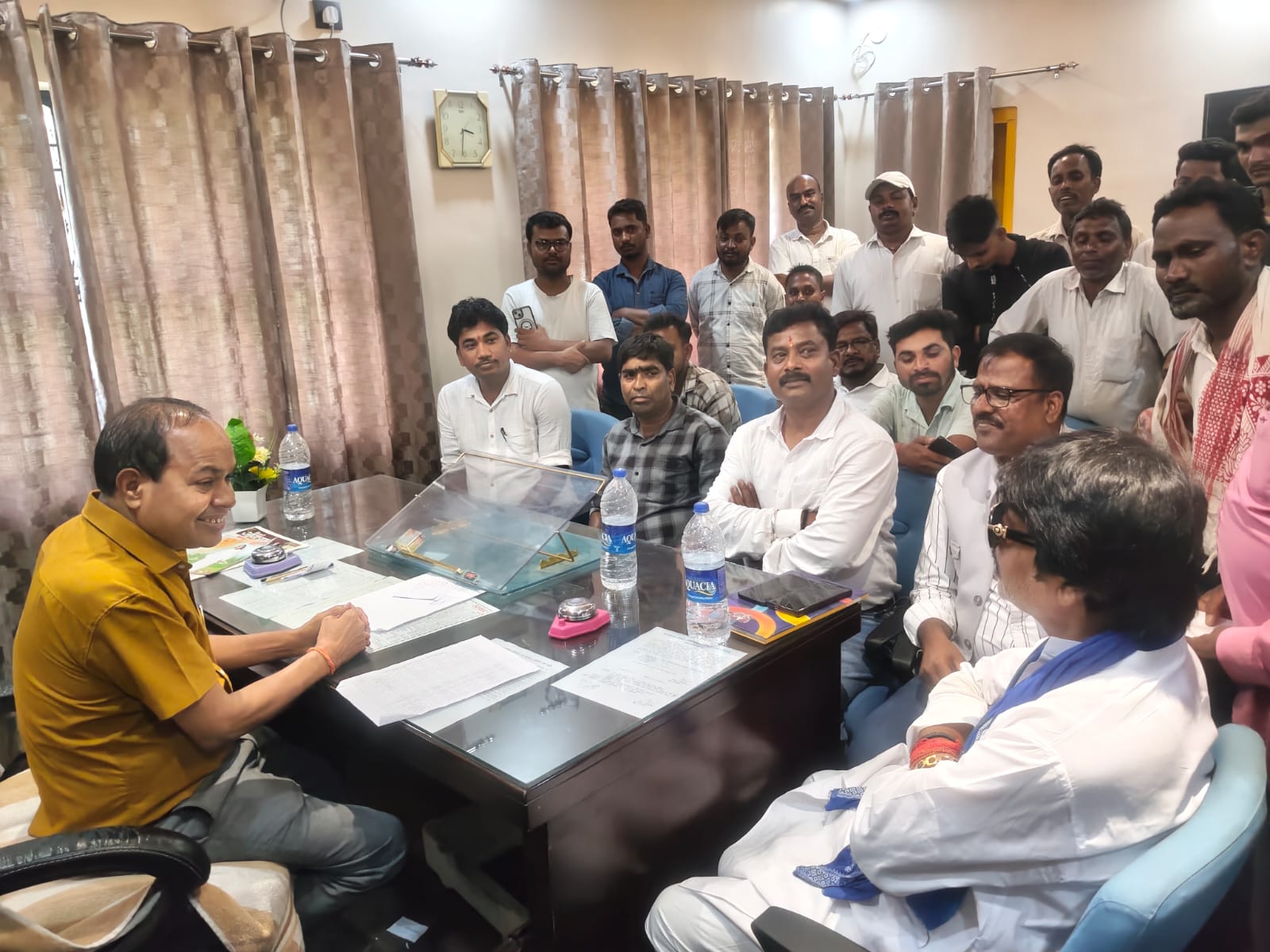 केरेडारी में कांग्रेस की रणनीतिक बैठक, 6 जुलाई के जन-अधिकार कार्यक्रम को ऐतिहासिक बनाने का संकल्प
