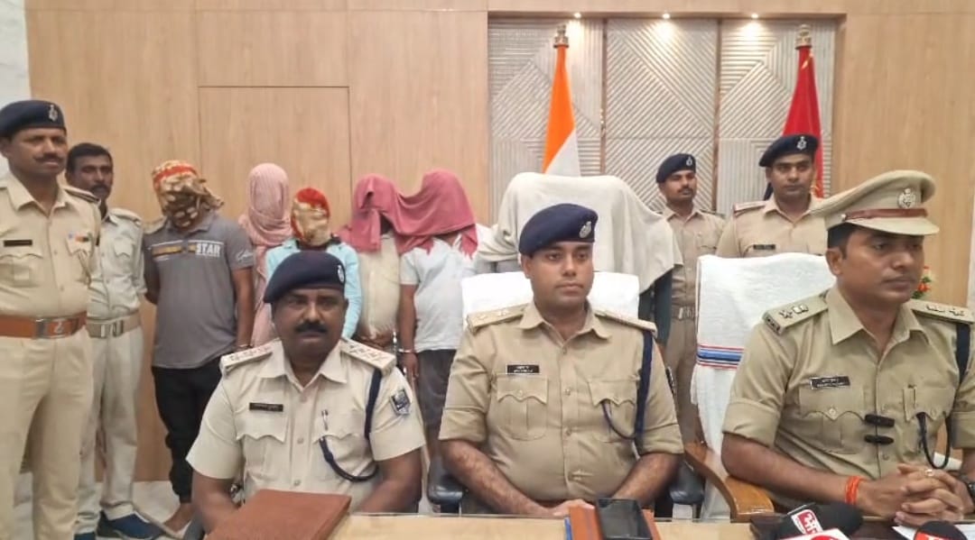 भागलपुर पुलिस की बड़ी कामयाबी: डकैती कांड का खुलासा, तारापीठ से मुख्य आरोपी समेत 7 अपराधी गिरफ्तार