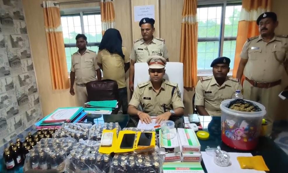 पीरपैंती में नशे के खिलाफ बड़ी कार्रवाई: 129 ग्राम ब्राउन शुगर, 2 किलो गांजा और भारी मात्रा में नशीले पदार्थ बरामद, एक तस्कर गिरफ्तार