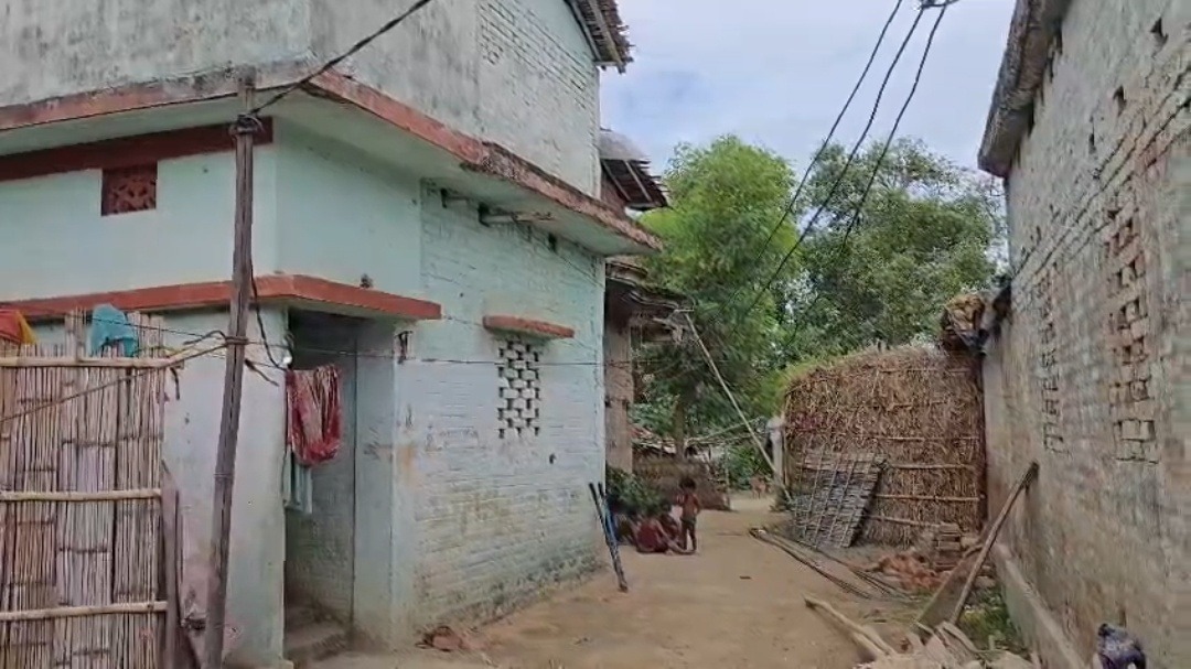 बाँस के सहारे जल रही बिजली, पूर्वी चंपारण के विजयी पंचायत में आज भी अधूरी है बुनियादी सुविधा