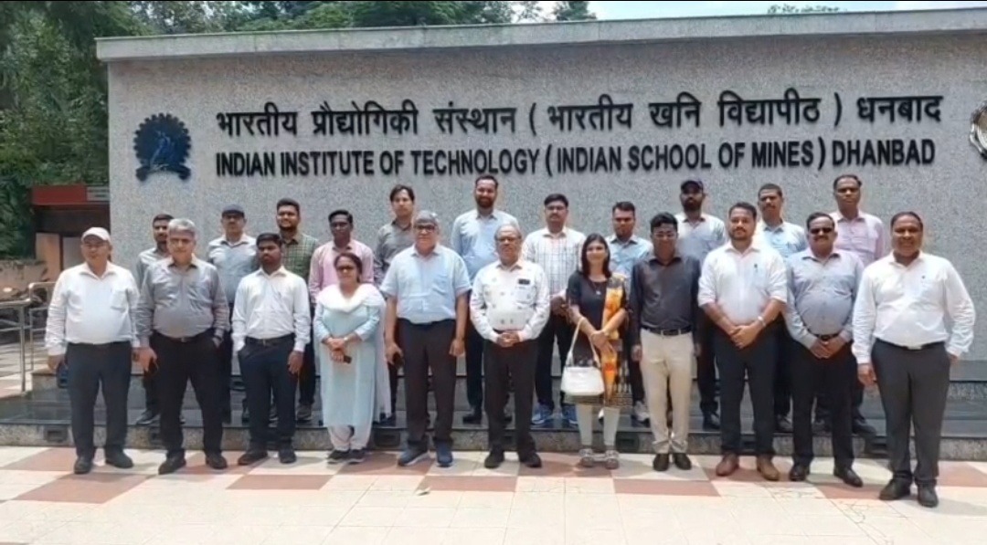 आईआईटी (आईएसएम) धनबाद में एसईसीएल अधिकारियों का पांच दिवसीय प्रशिक्षण शुरू, आधुनिक माइनिंग और वित्तीय प्रबंधन की मिलेगी विशेष ट्रेनिंग