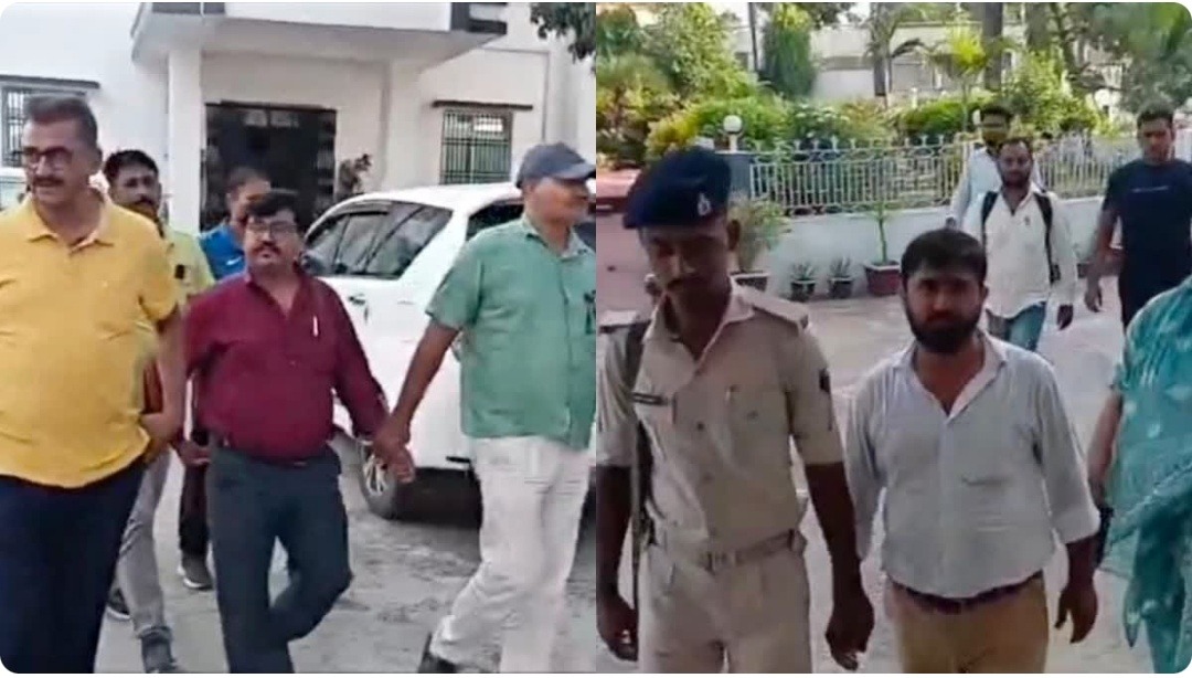 खगड़िया में विजिलेंस का बड़ा एक्शन: मनरेगा के पीओ और सहायक अकाउंटेंट ₹45 हजार रिश्वत लेते गिरफ्तार