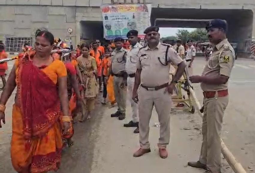 लखीसराय हादसे के बाद सुल्तानगंज में बढ़ी सुरक्षा, गंगा घाट से कांवरिया पथ तक पुलिस की कड़ी निगरानी
