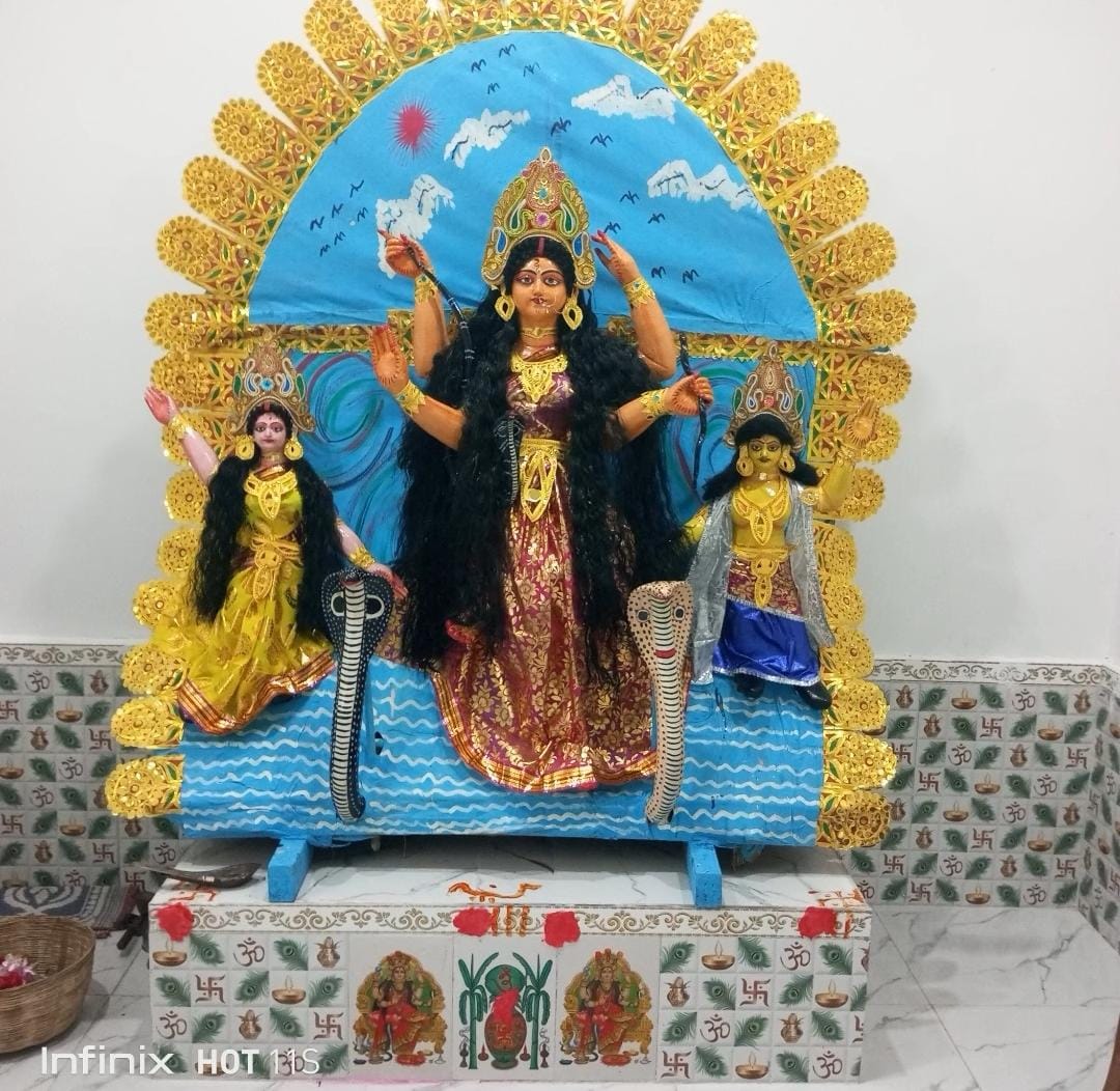 दलाबड़ में गूंजे मनसा मैया के जयकारे, उल्लास के साथ संपन्न हुआ पूजा महोत्सव