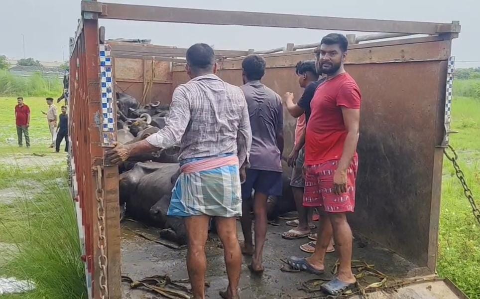 भागलपुर में मवेशी लदी वाहन थाने से फरार, सहायक अवर निरीक्षक नीरज कुमार निलंबित