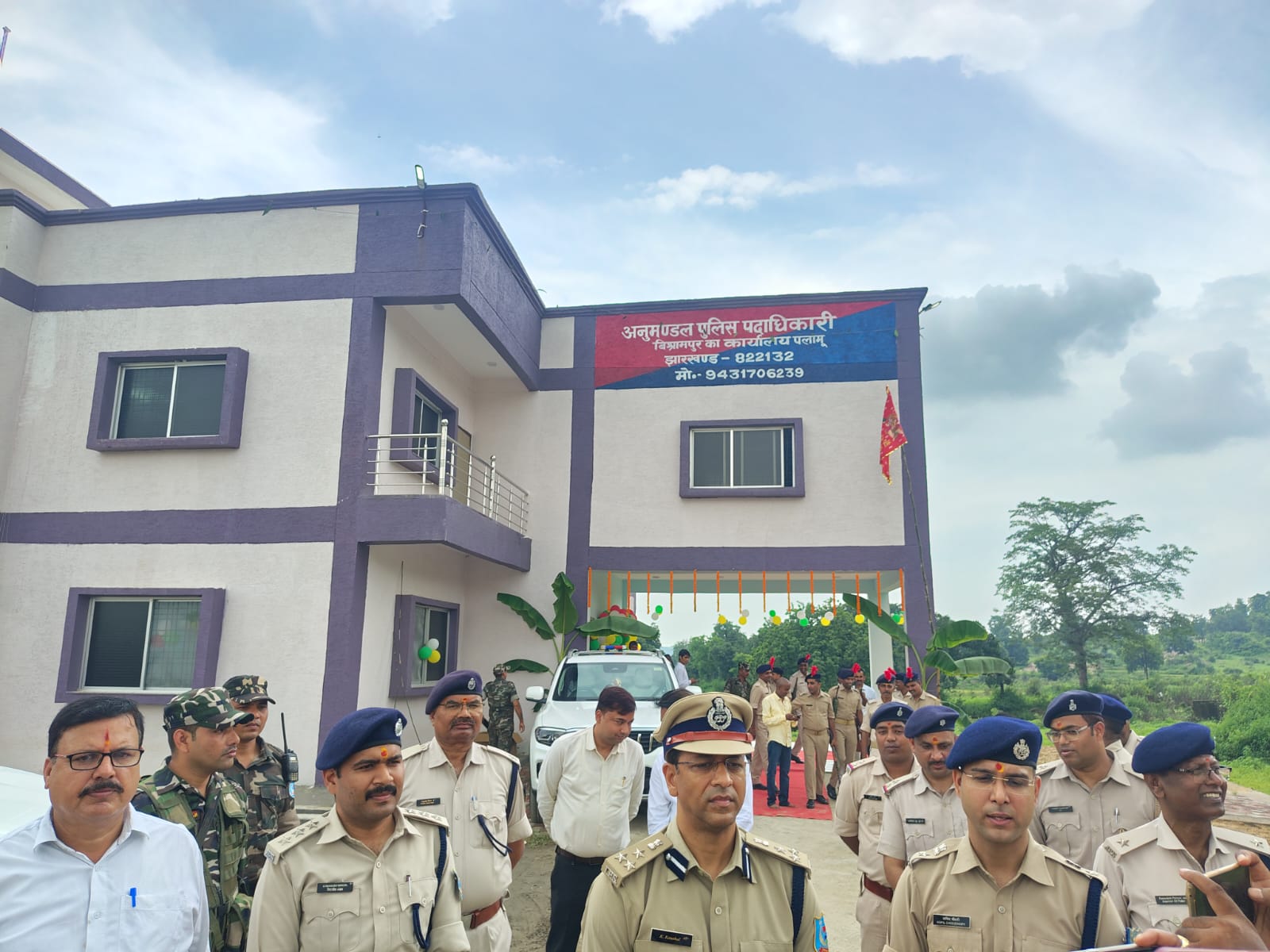 विश्रामपुर SDPO के नवनिर्मित कार्यालय का उद्घाटन, बेहतर पुलिसिंग और जनसुरक्षा पर जोर