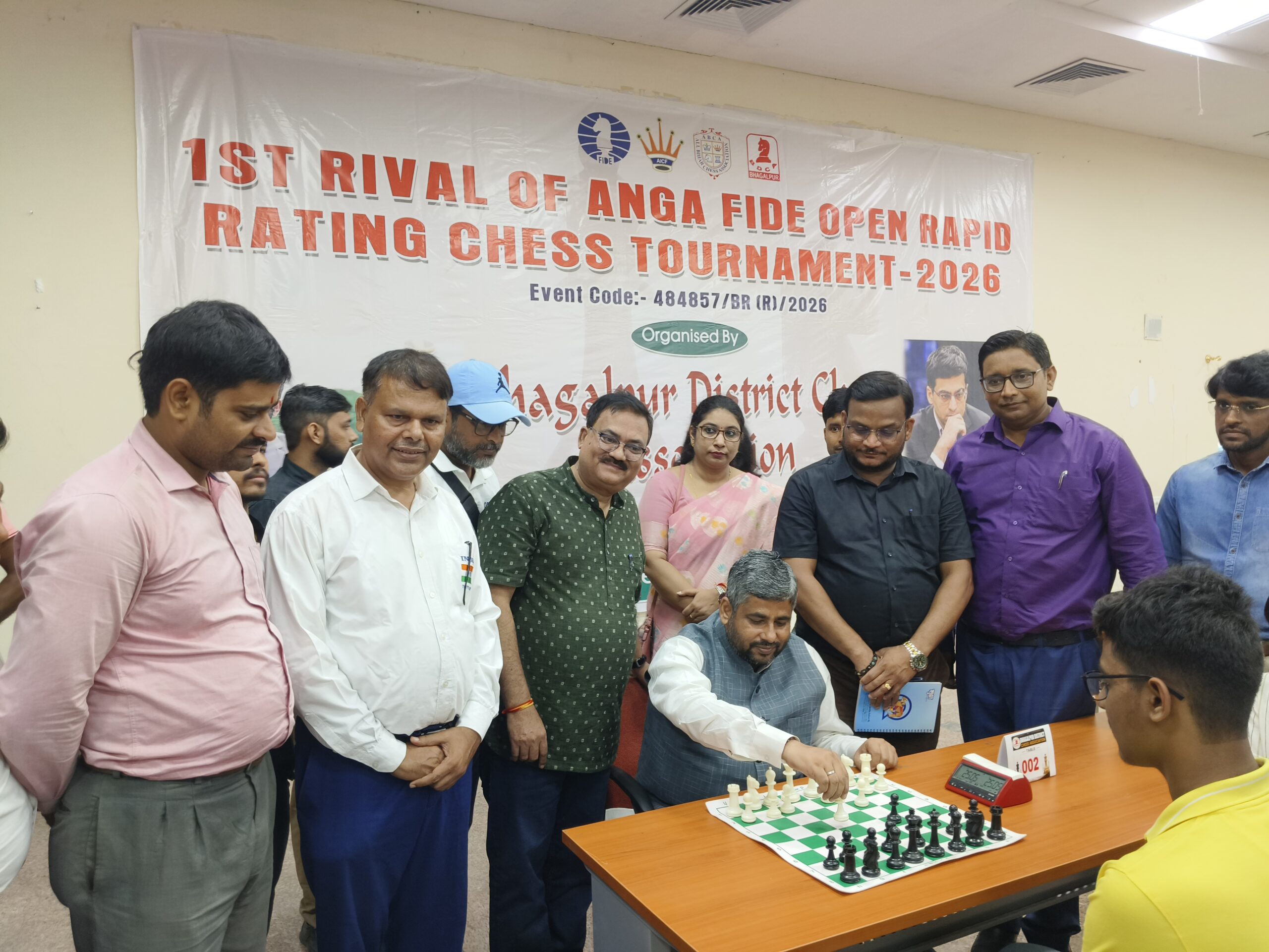 अंग की धरती पर पहली बार इंटरनेशनल शतरंज टूर्नामेंट का आगाज, विधायक रोहित पांडे और एमएलसी एनके यादव ने खिलाड़ियों का बढ़ाया उत्साह
