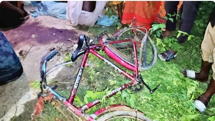 नालंदा में दर्दनाक सड़क हादसा, तेज रफ्तार ट्रैक्टर ने ट्यूशन जा रहे दो मासूमों को कुचला, मौके पर मौत