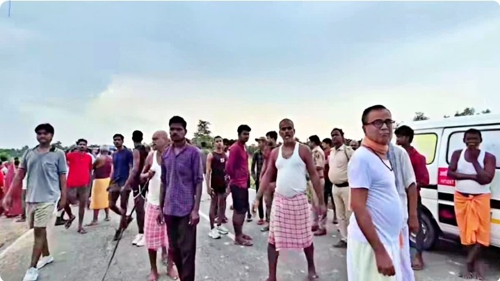 मधुबनी में रफ्तार का कहर: मॉर्निंग वॉक पर निकली तीन महिलाओं की मौत, स्कॉर्पियो चालक फरार