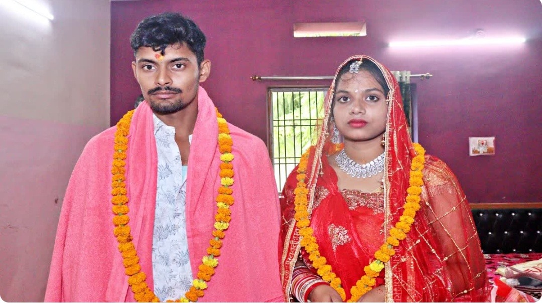 प्रेमी सिपाही से मिलने 250 किमी दूर पहुंची प्रेमिका, चेकपोस्ट पर हुआ हंगामा; आखिर मंदिर में हुई दोनों की शादी