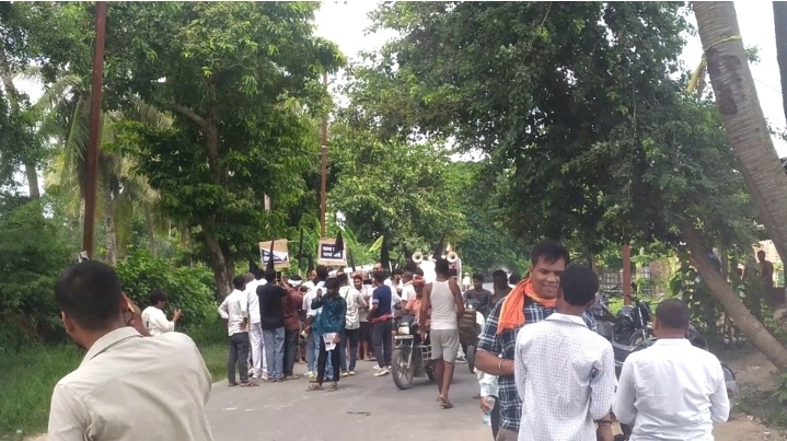 पटना-पूर्णिया एक्सप्रेस-वे के रूट पर बवाल, 100 किमी पदयात्रा पर निकले ग्रामीण